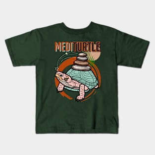 MEDITURTLE - Funny Zen Turtle Kids T-Shirt